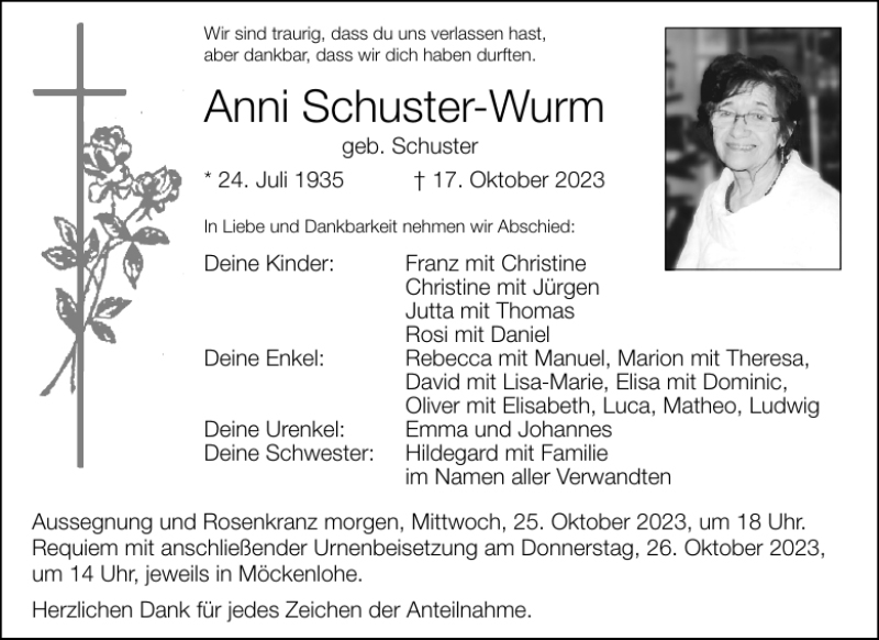 Anni Schuster-Wurm