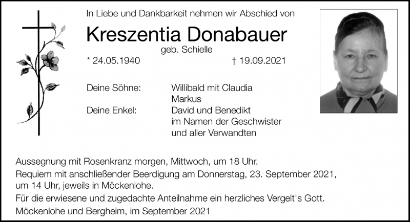 Kreszentia Donabauer