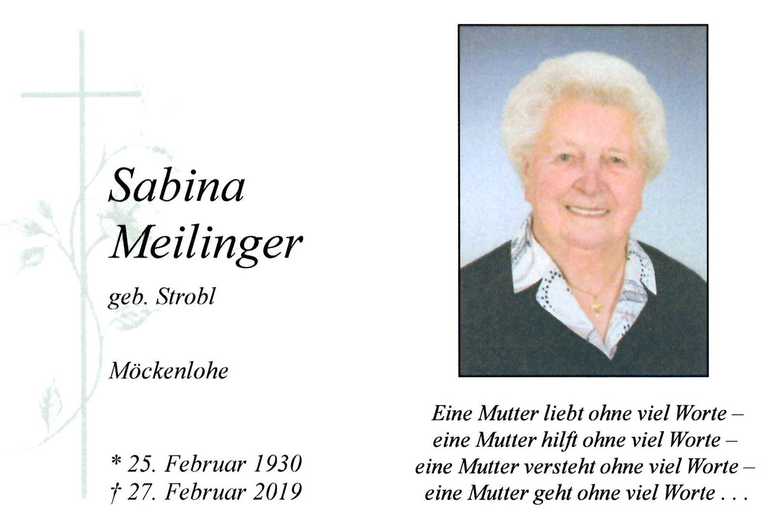 Meilinger Sabina