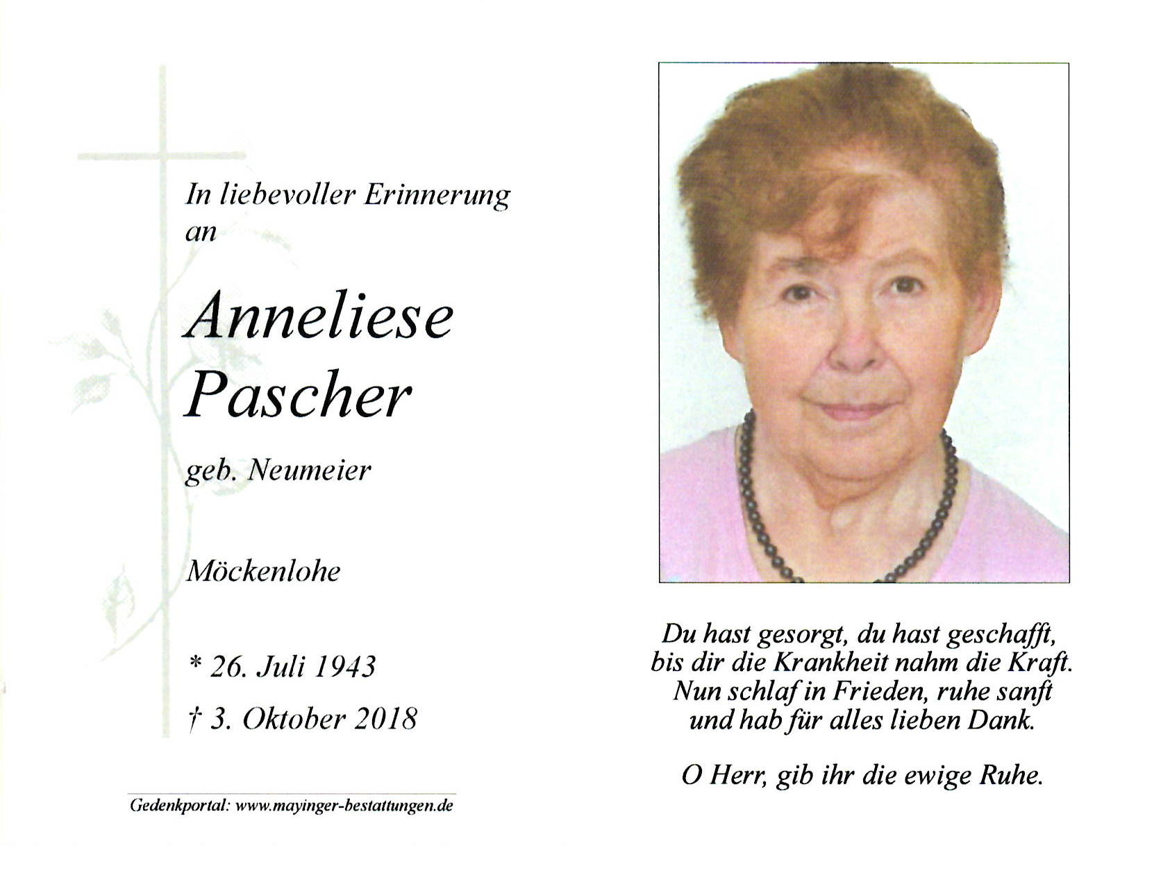 Pascher Anneliese