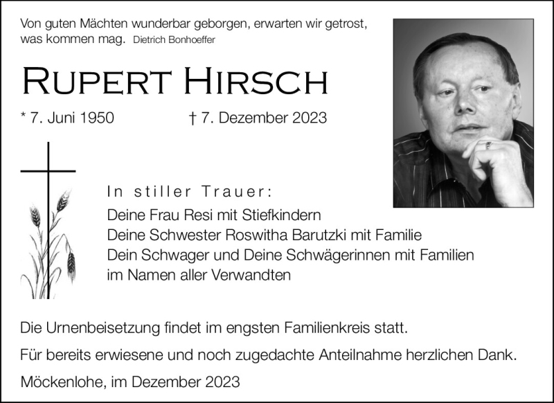 Rupert Hirsch